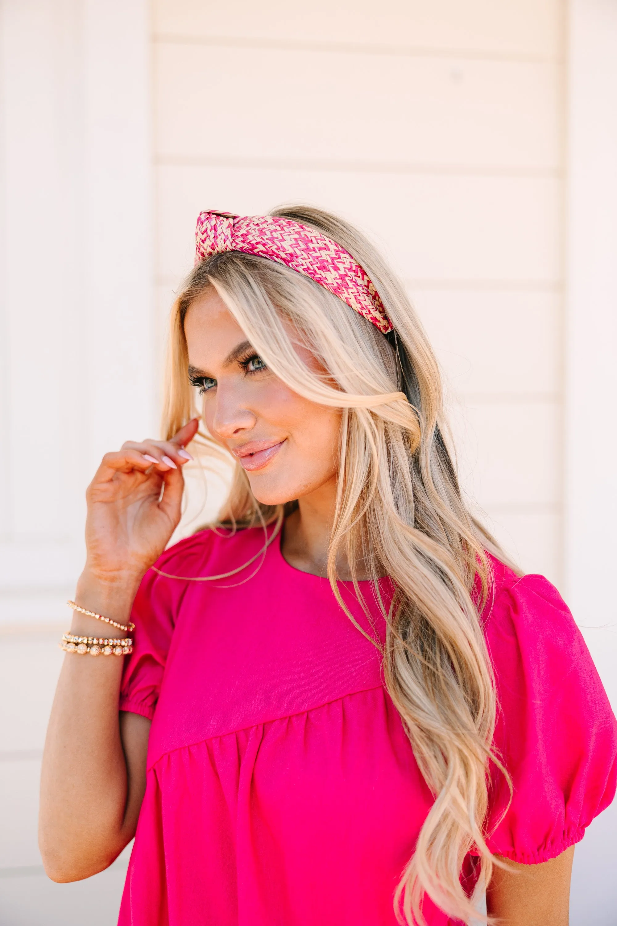 Sunny Days Pink Headband