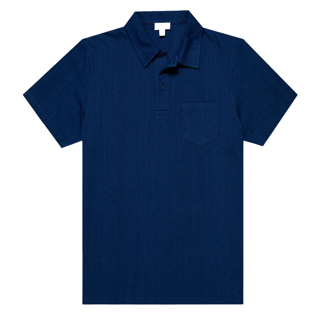 Sunspel Riviera Polo Shirt Real Indigo