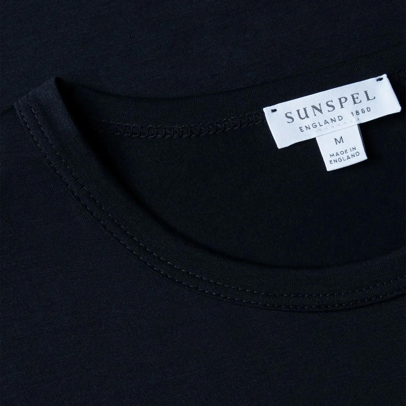 Sunspel S/S Crew Neck Tee Midnight Navy