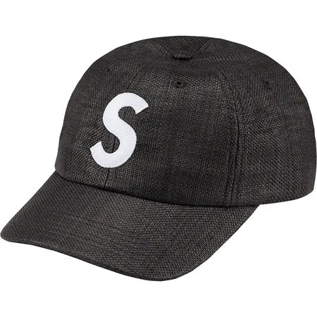Supreme S Logo 6 Panel Cap