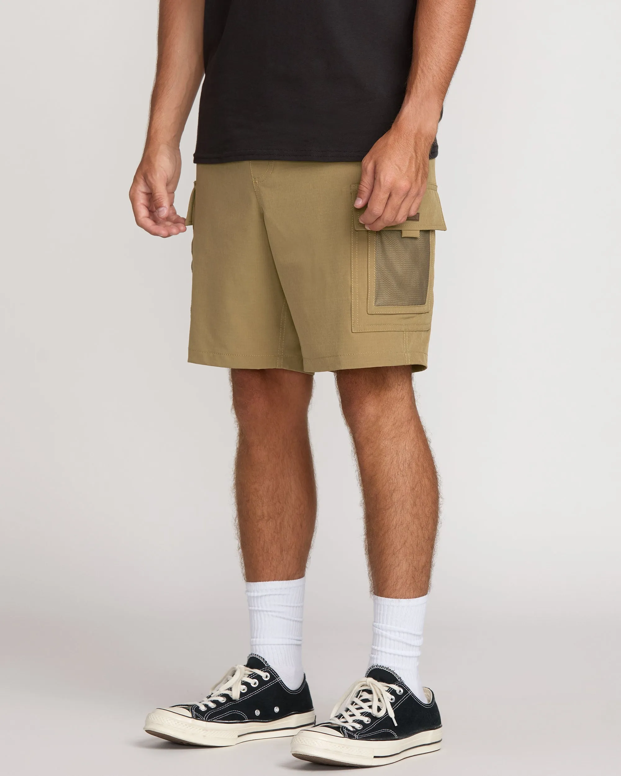Surftrek Cargo Hybrid Shorts - Gravel Billabong