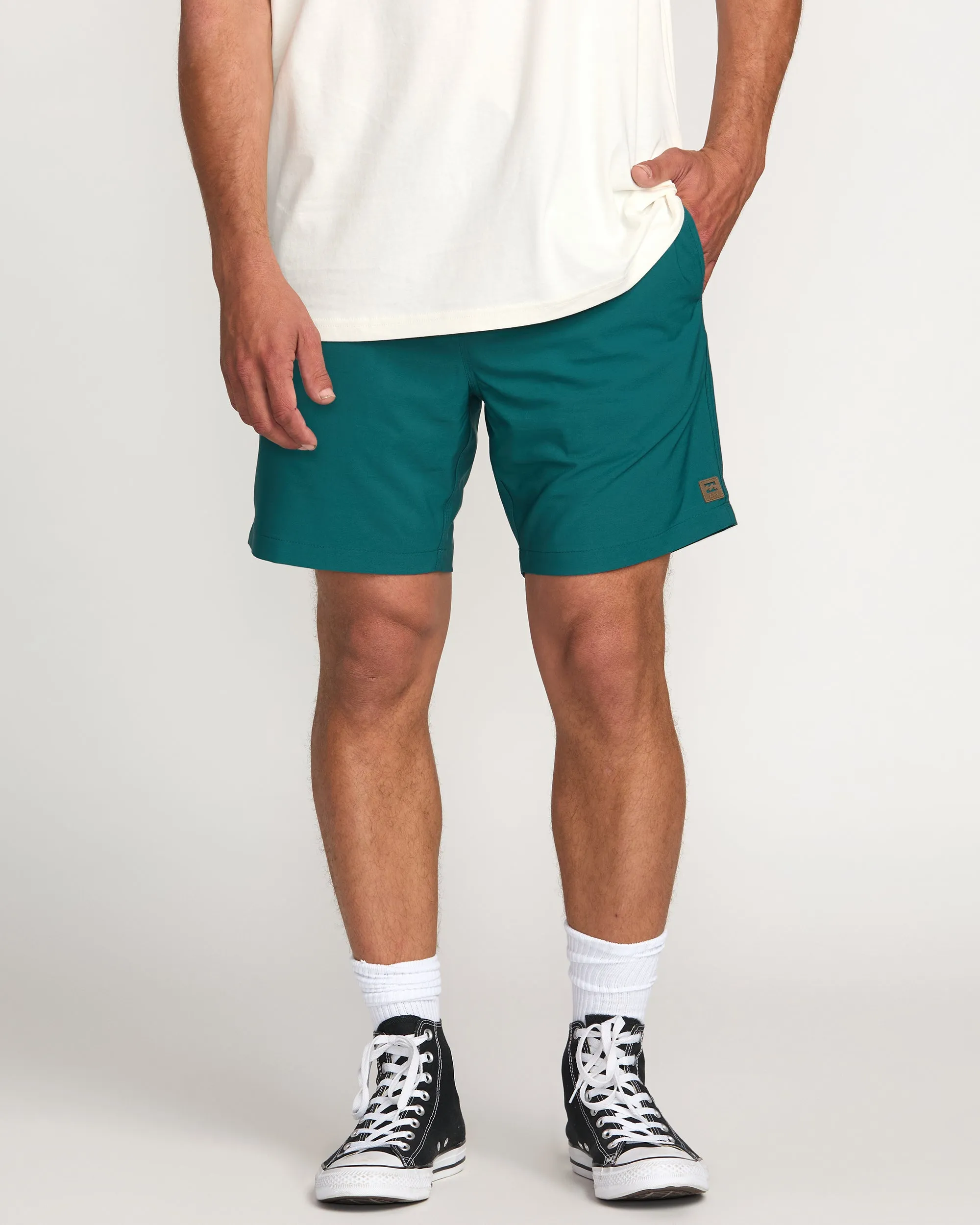Surftrek Elastic Submersible 17" Hybrid Shorts - Marine Billabong