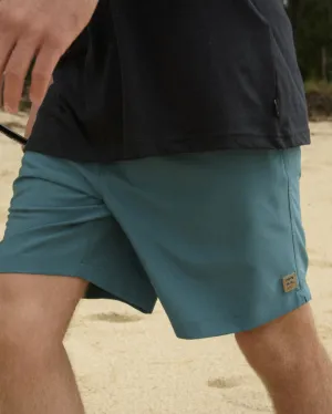 Surftrek Elastic Submersible 17" Hybrid Shorts - Marine Billabong