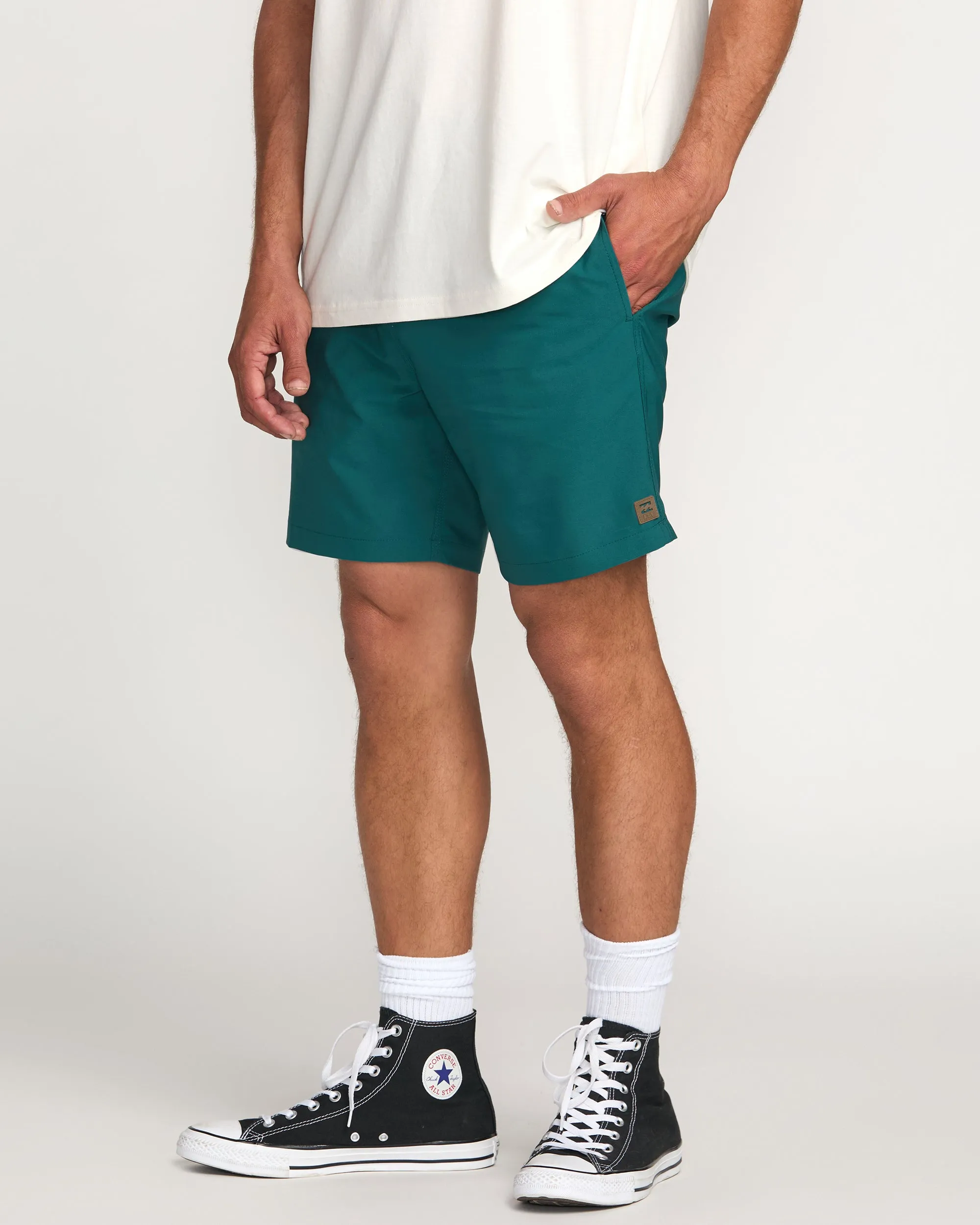 Surftrek Elastic Submersible 17" Hybrid Shorts - Marine Billabong
