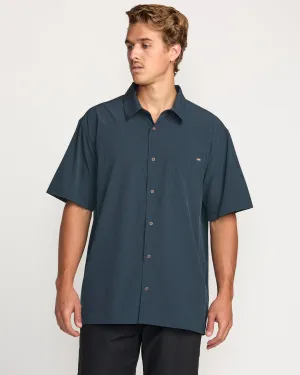 Surftrek Perf Short Sleeve Shirt - Navy Billabong