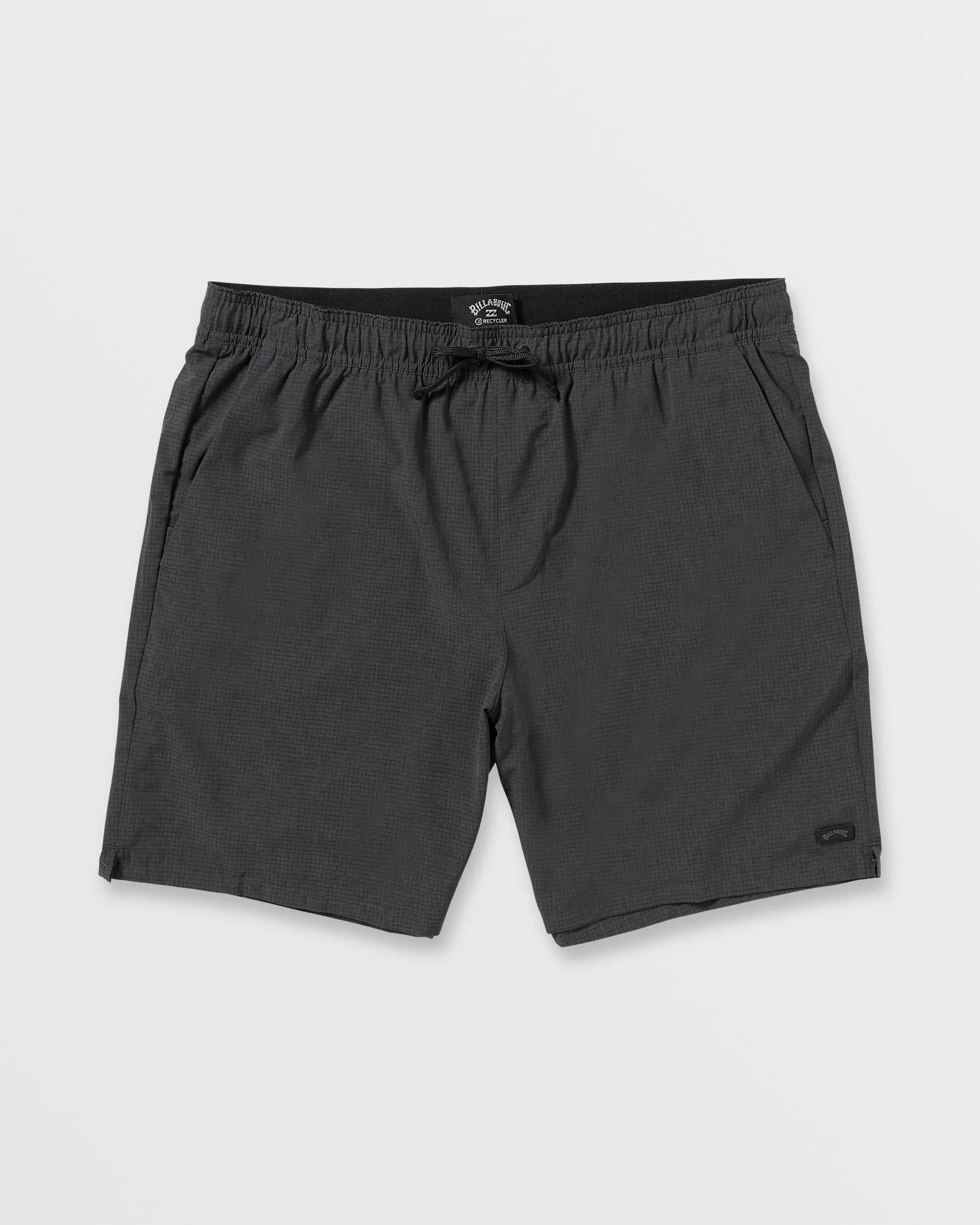 Surftrek Perforated Elastic 17" Hybrid Shorts - Black Billabong