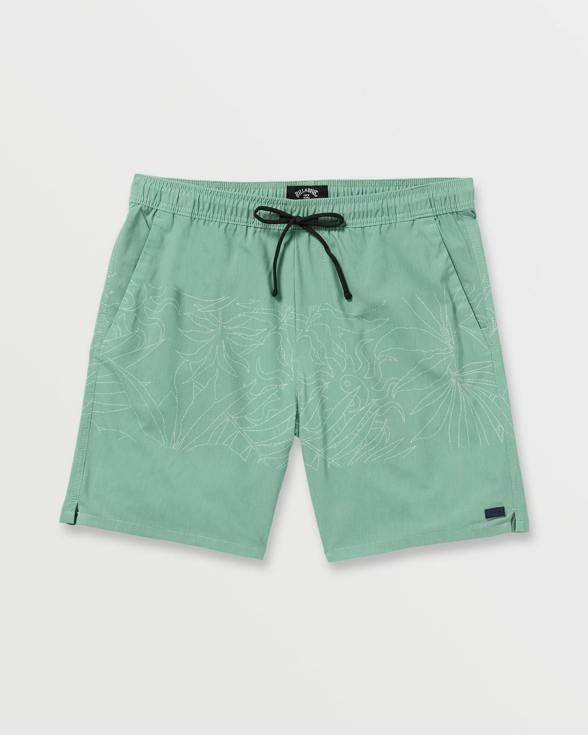 Surftrek Transit Elastic 17" Hybrid Shorts - Mist Green Billabong