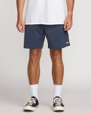 Surftrek Transit Elastic 17" Hybrid Shorts - Navy Billabong