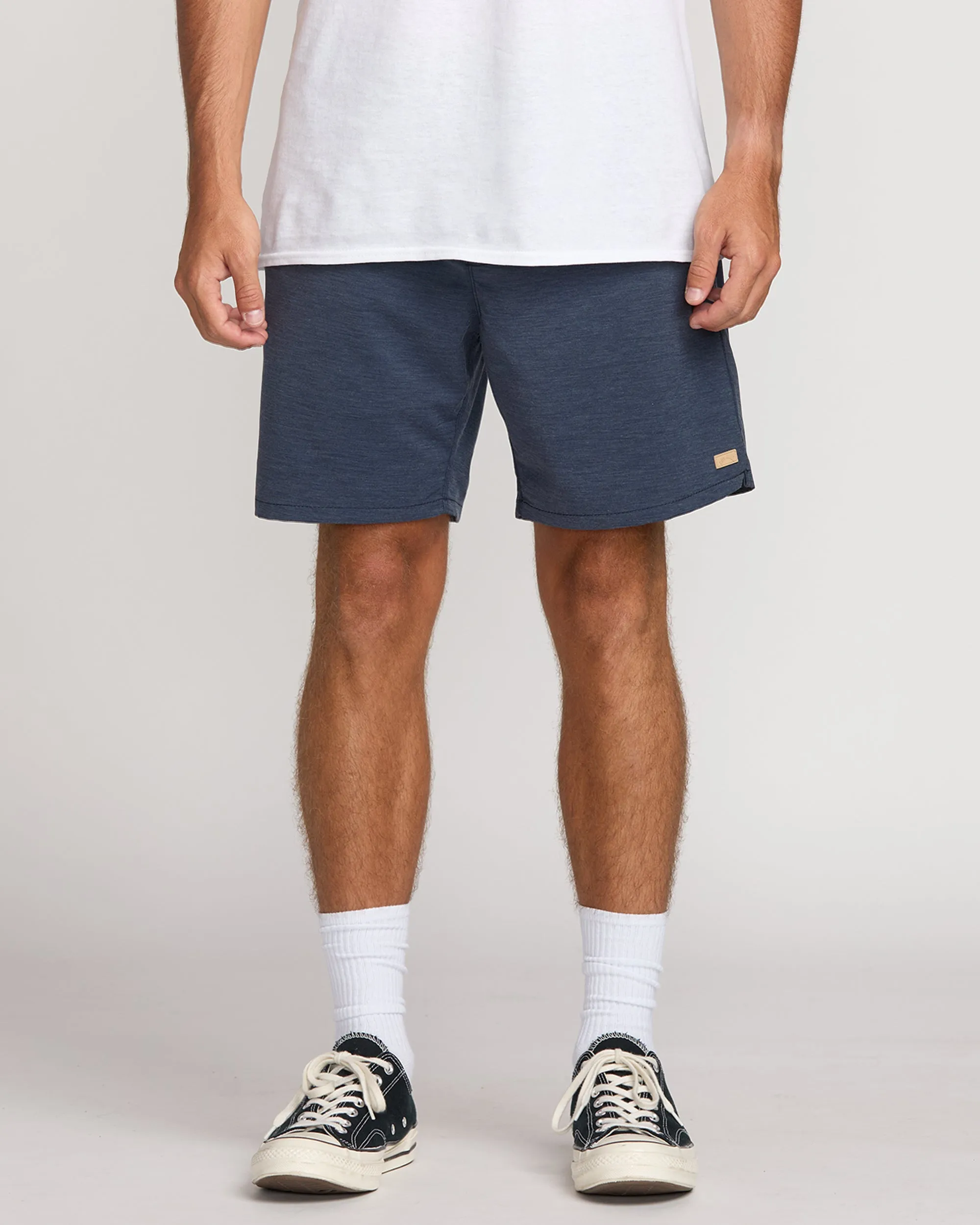Surftrek Transit Elastic 17" Hybrid Shorts - Navy Billabong