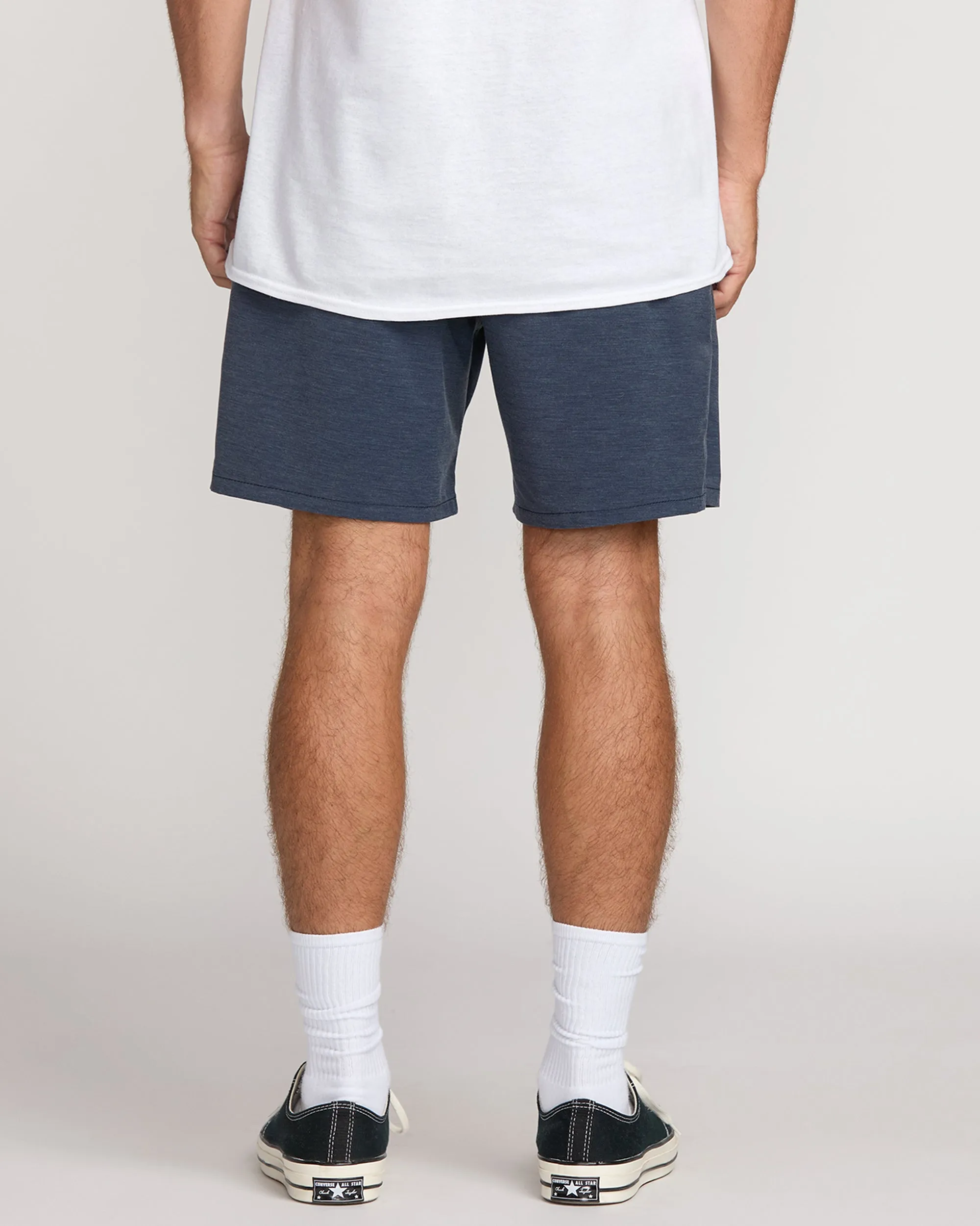 Surftrek Transit Elastic 17" Hybrid Shorts - Navy Billabong