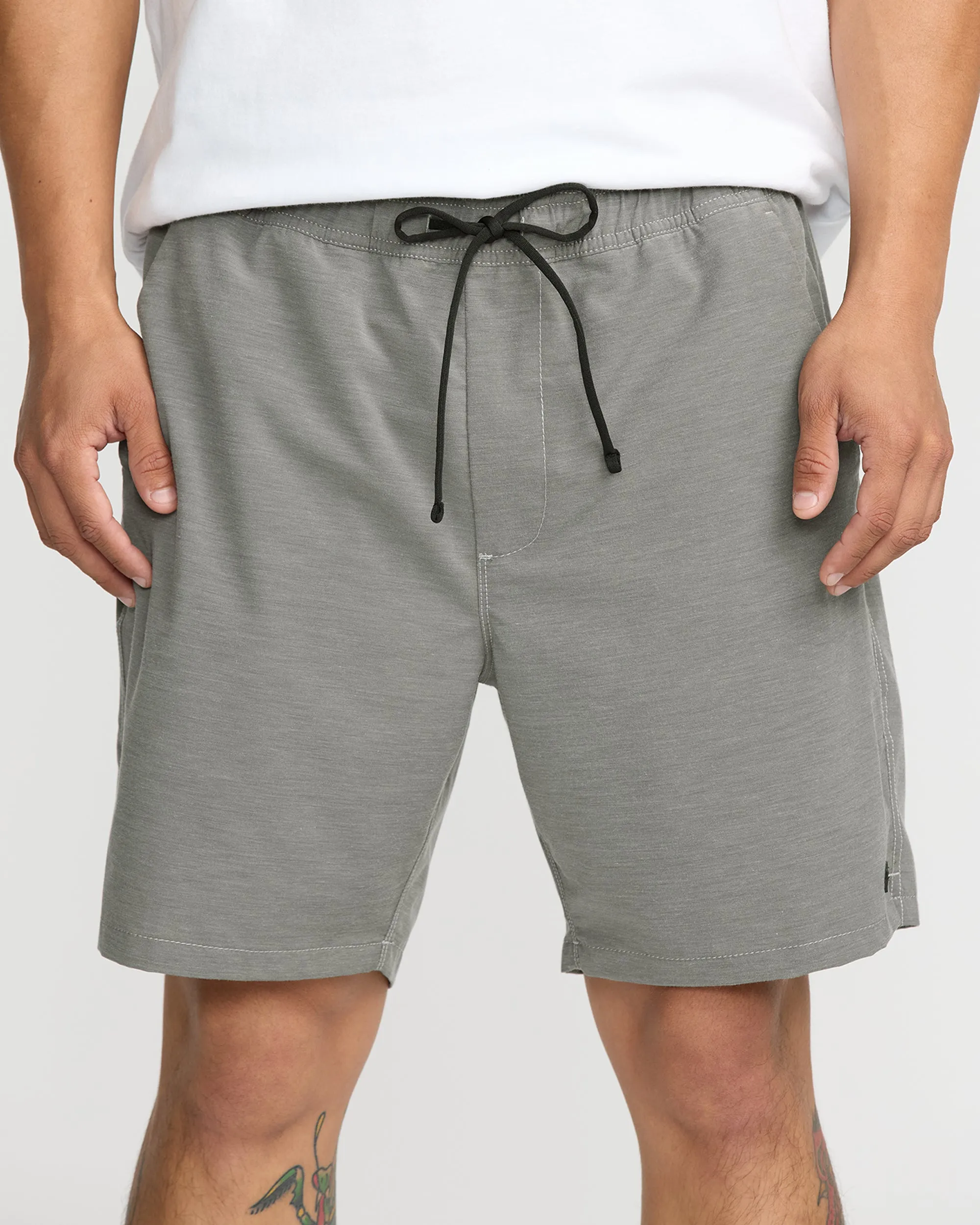 Surftrek Transit Elastic 17" Hybrid Shorts - Pewter Billabong
