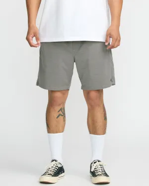 Surftrek Transit Elastic 17" Hybrid Shorts - Pewter Billabong