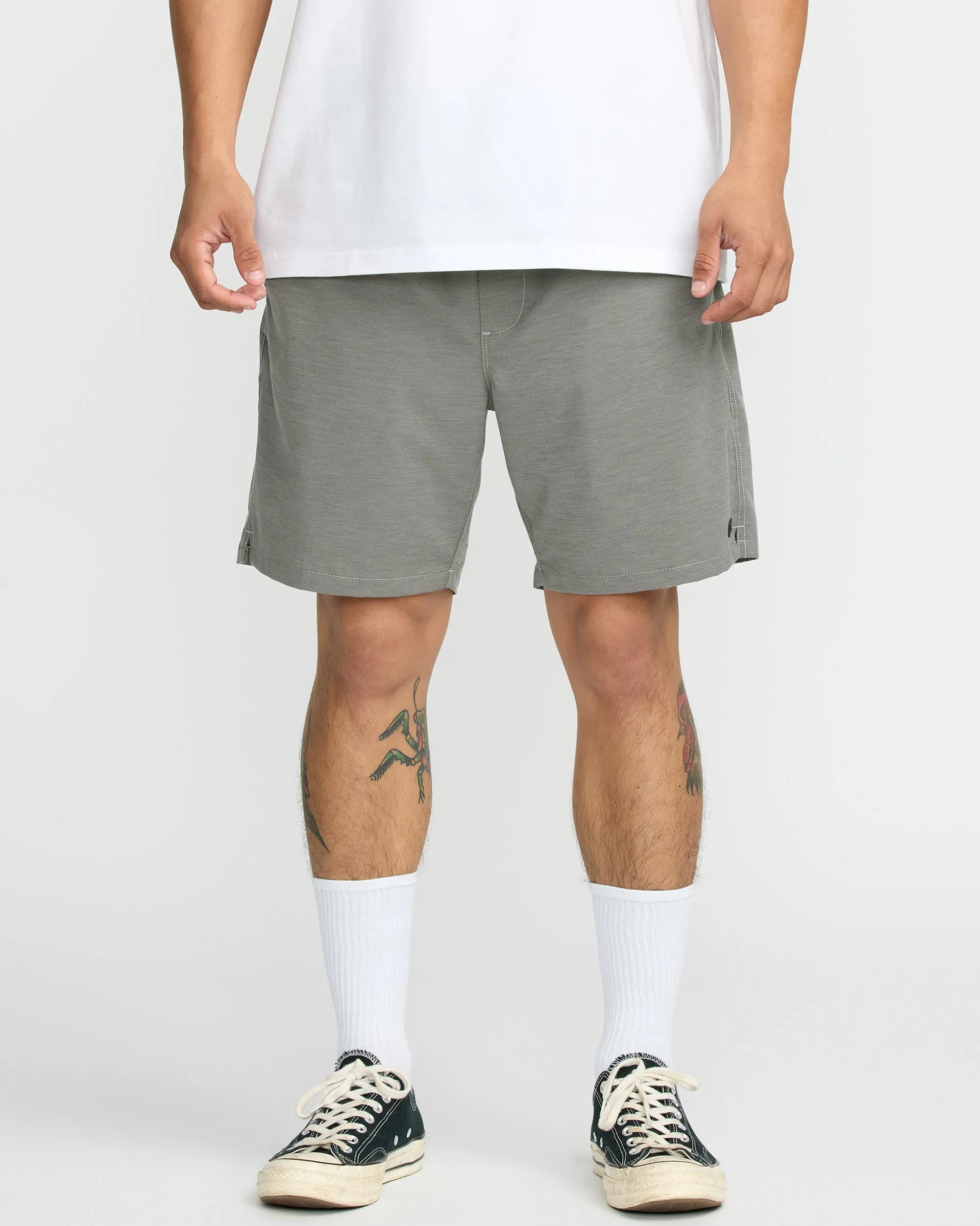 Surftrek Transit Elastic 17" Hybrid Shorts - Pewter Billabong