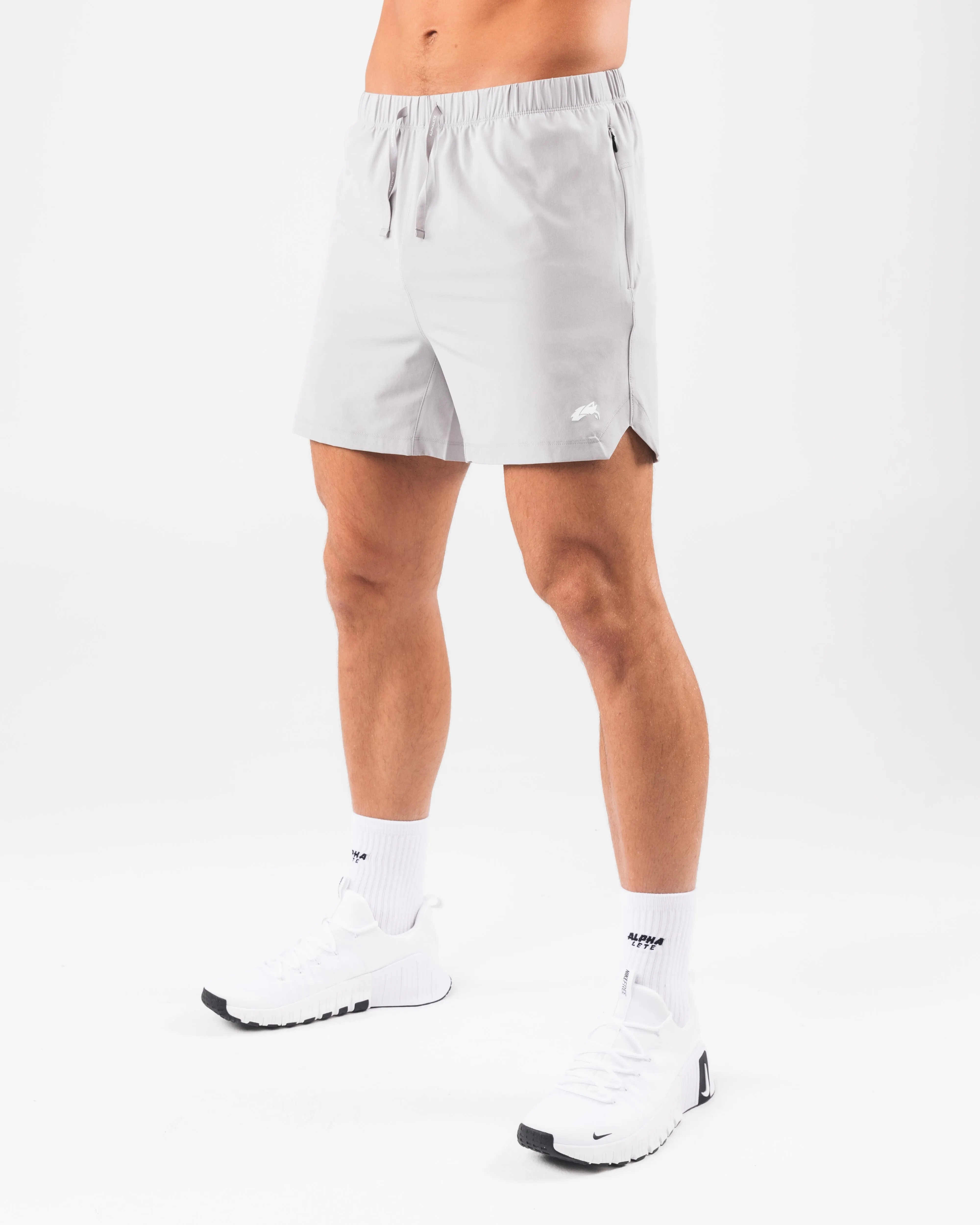 Swift Short 5" - Athletic Grey Alphalete Athletics