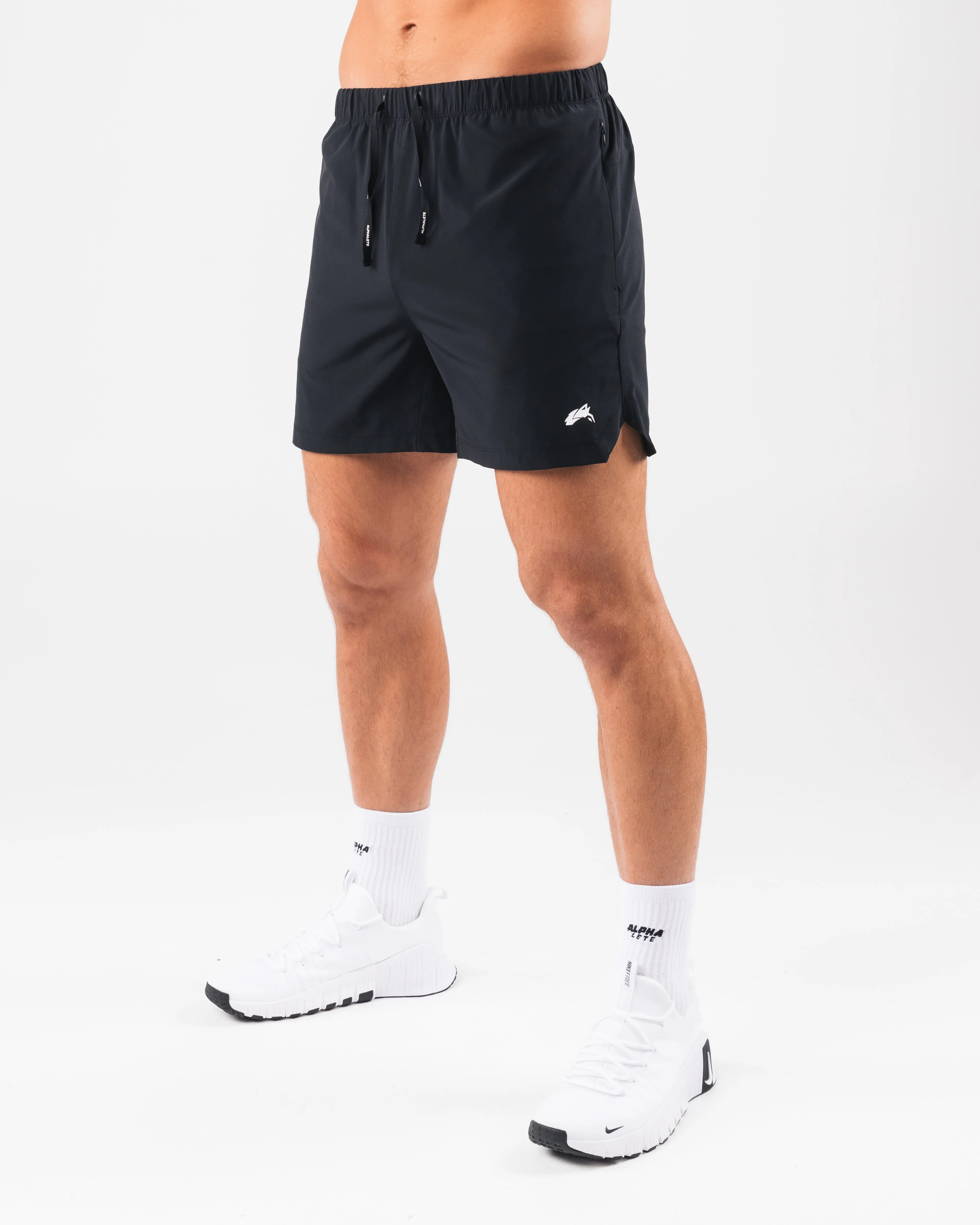 Swift Short 5" - Black Alphalete Athletics