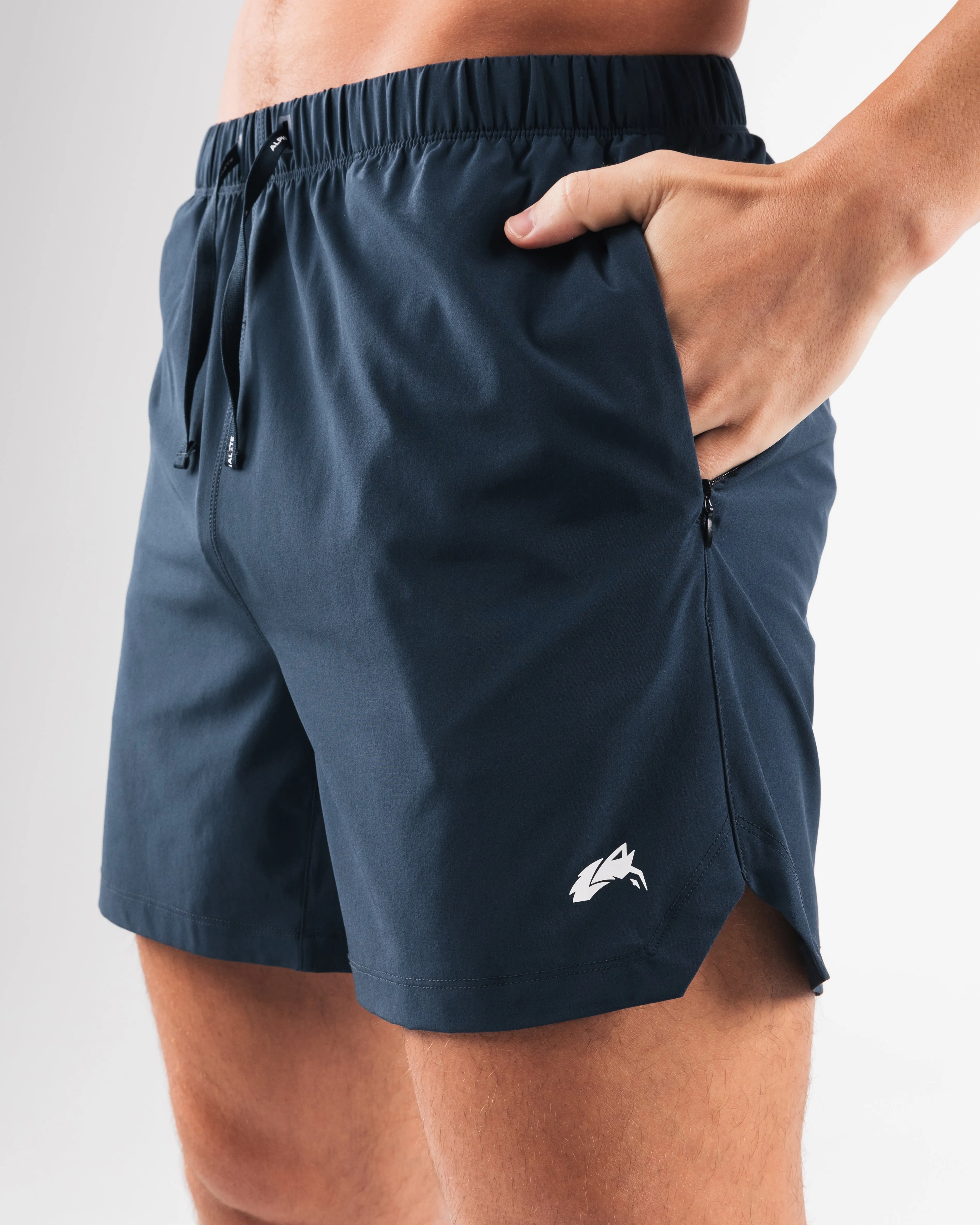 Swift Short 5" - Deep Navy Alphalete Athletics