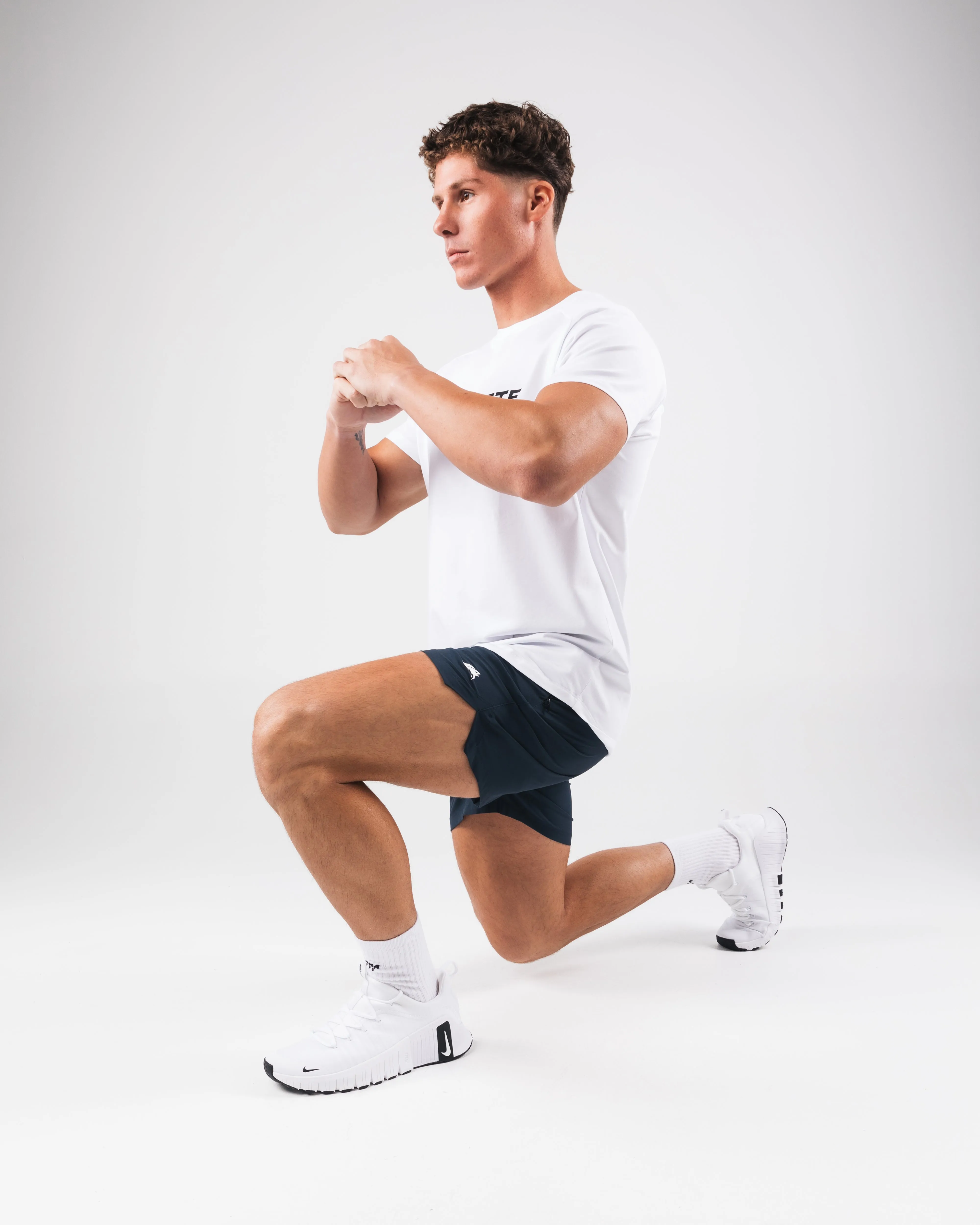 Swift Short 5" - Deep Navy Alphalete Athletics