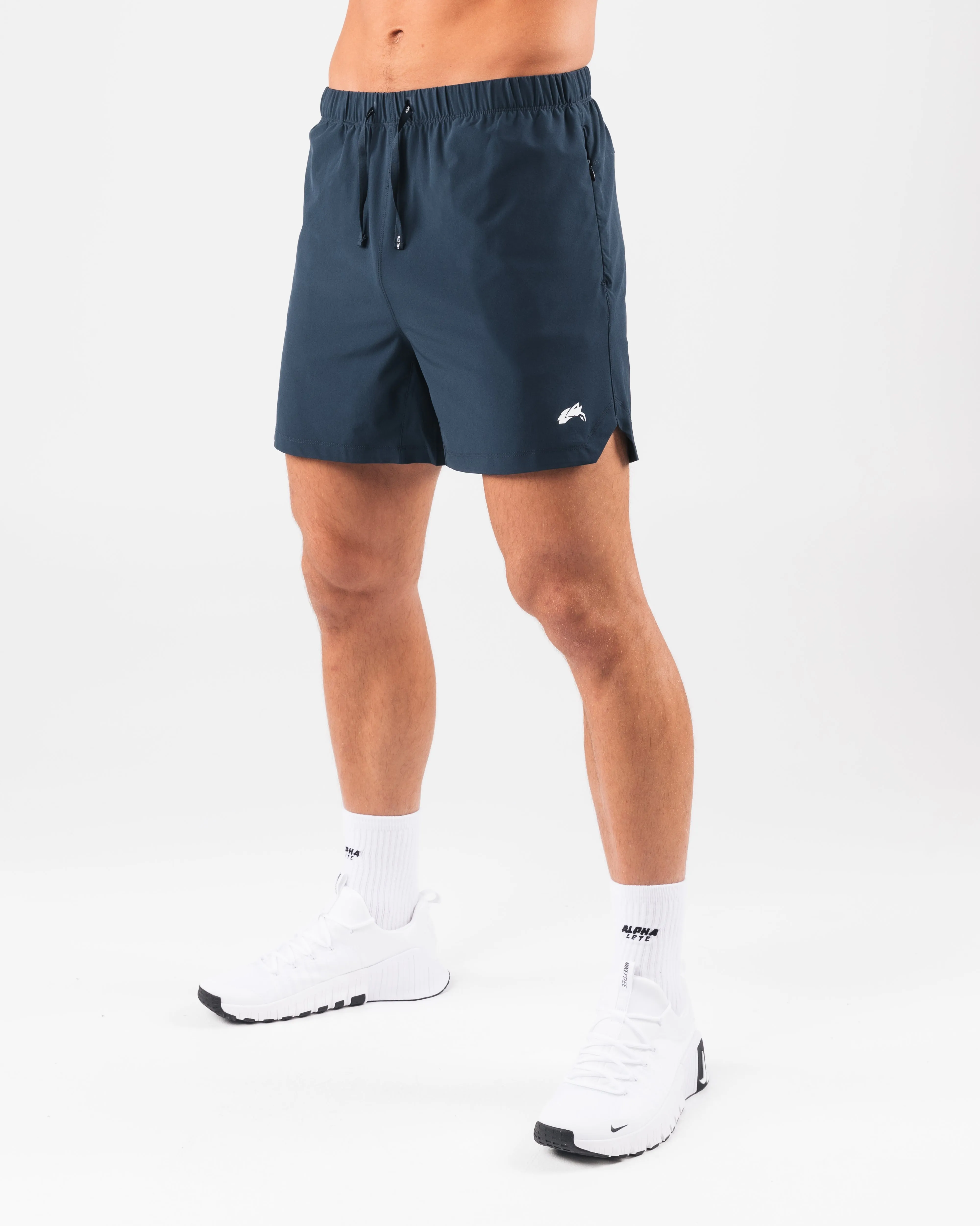 Swift Short 5" - Deep Navy Alphalete Athletics