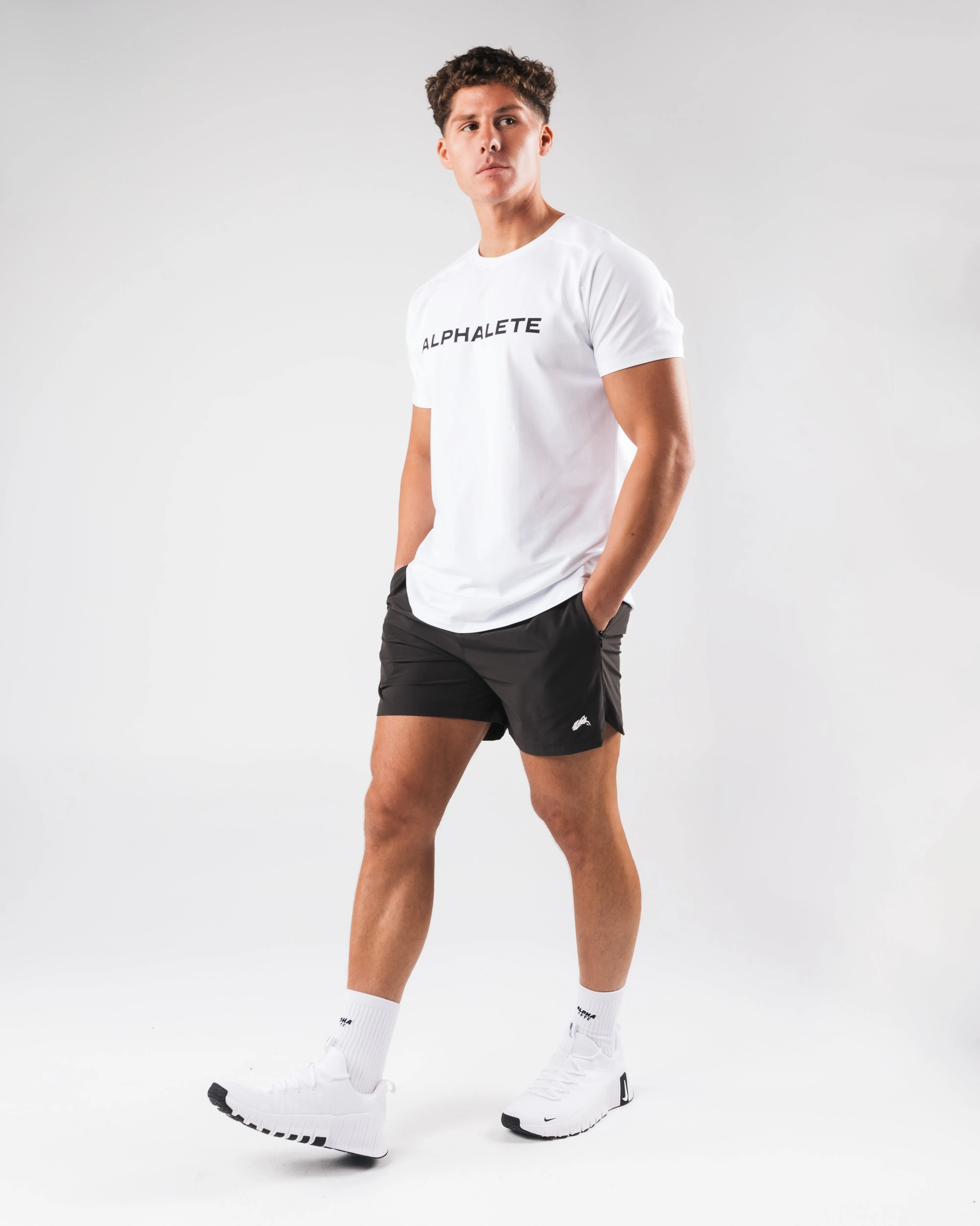 Swift Short 5" - Ink Alphalete Athletics