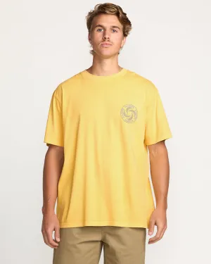 Swivel Premium Wave Wash Tee - Lemon Billabong