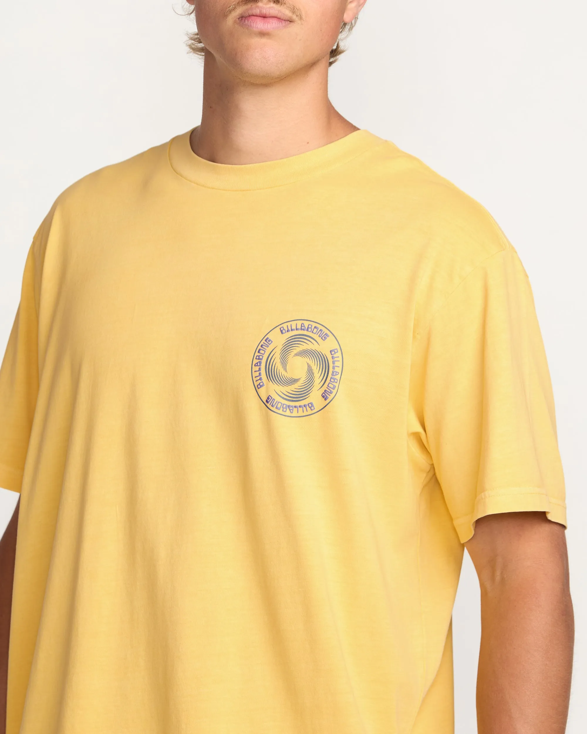 Swivel Premium Wave Wash Tee - Lemon Billabong