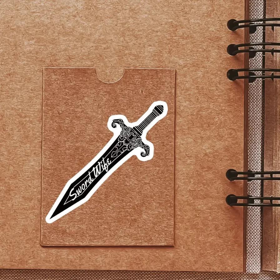 Sword Wife Sticker