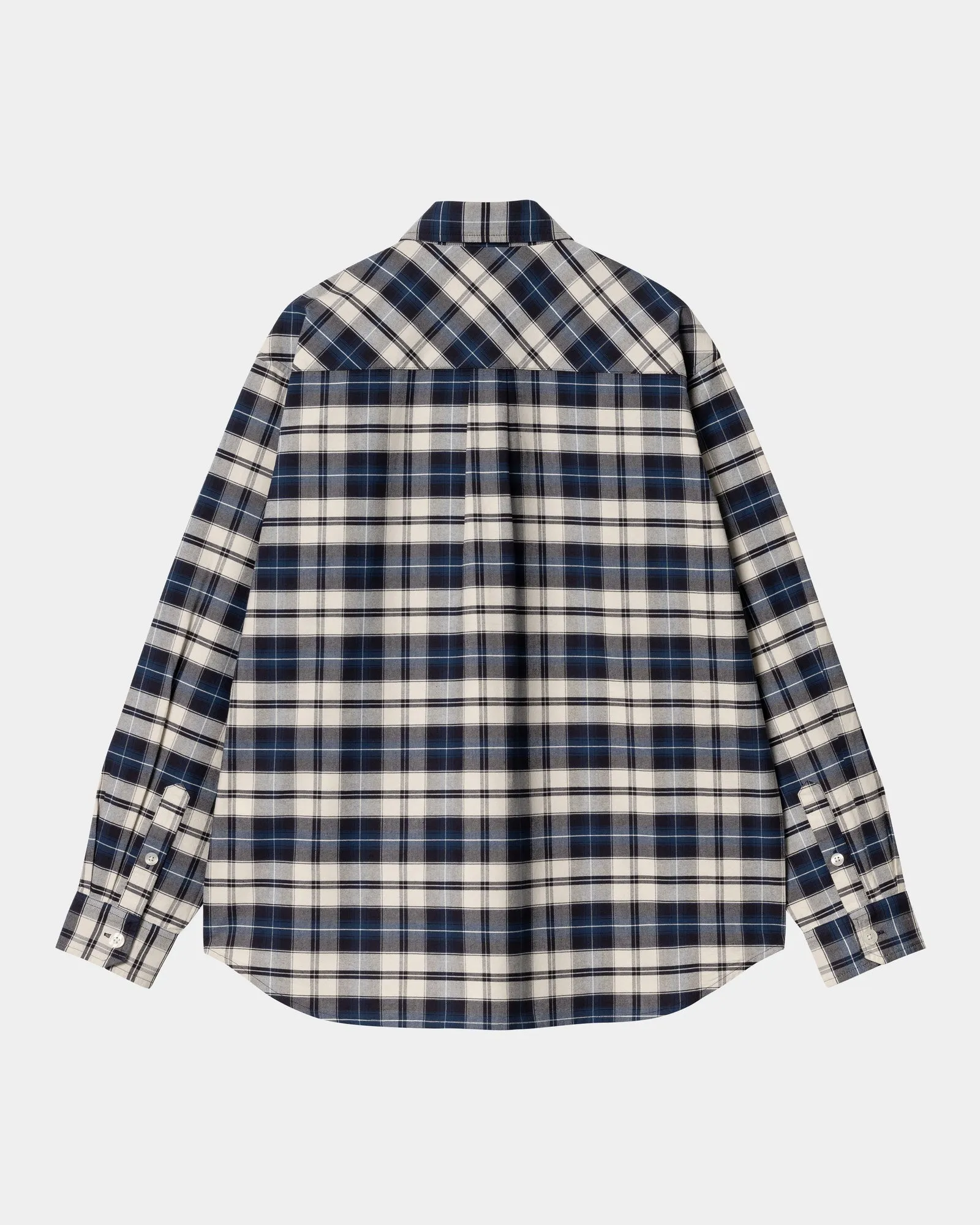 Tarbell Check Shirt | Dark Navy / White Carhartt WIP