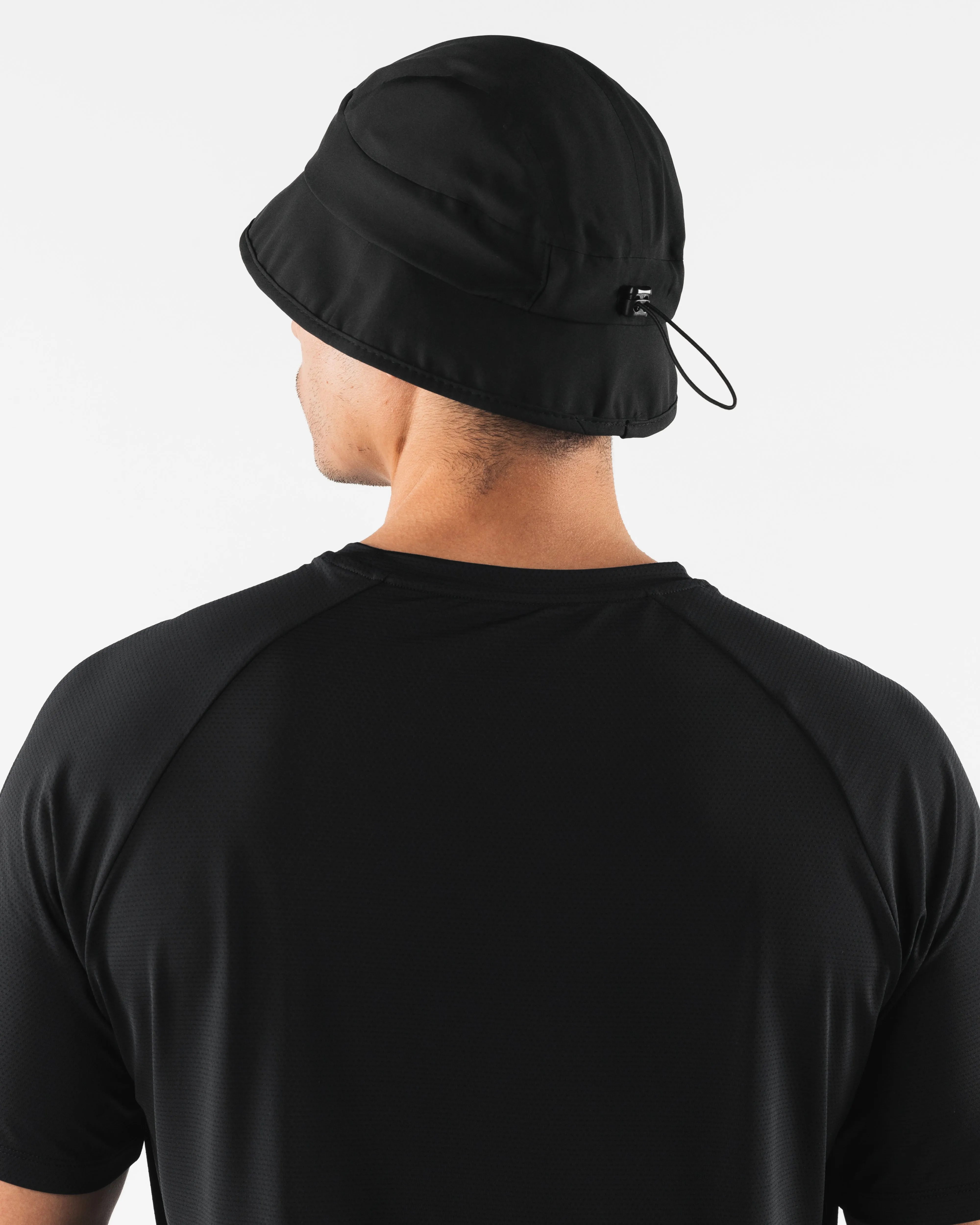 Technical Bucket Hat - Blackout Alphalete Athletics