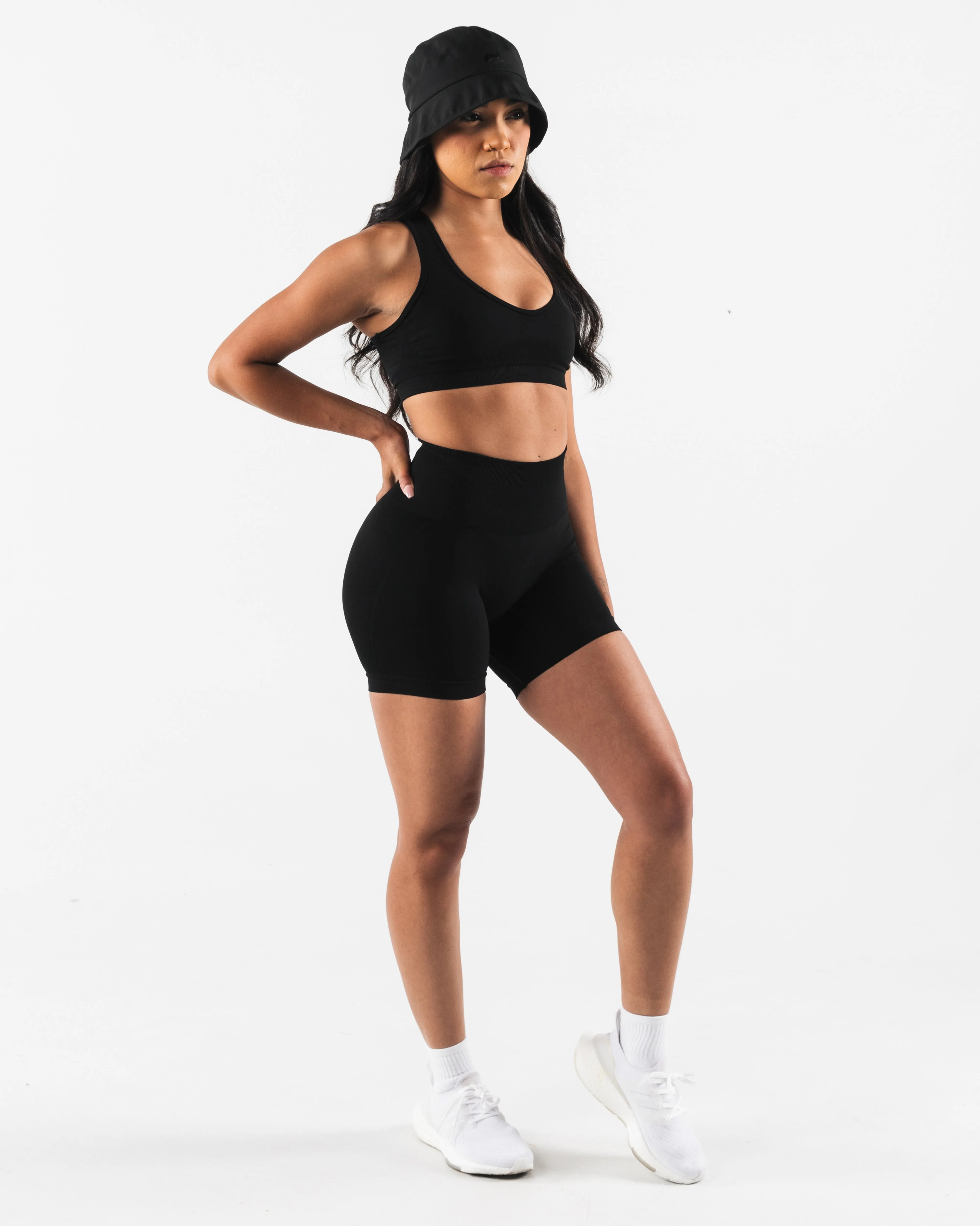 Technical Bucket Hat - Blackout Alphalete Athletics