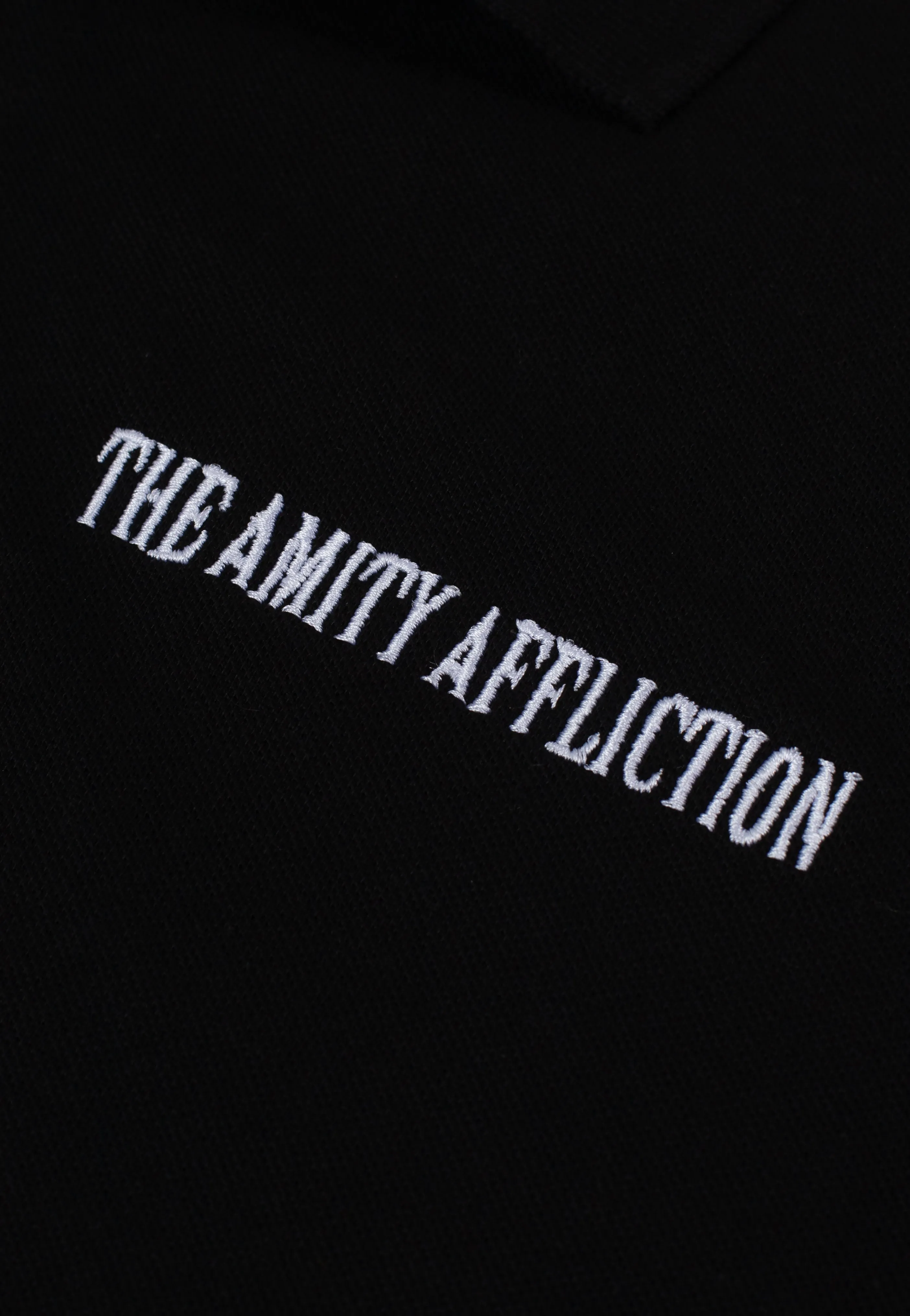 The Amity Affliction - Embroidered Logo Pocket - Polo