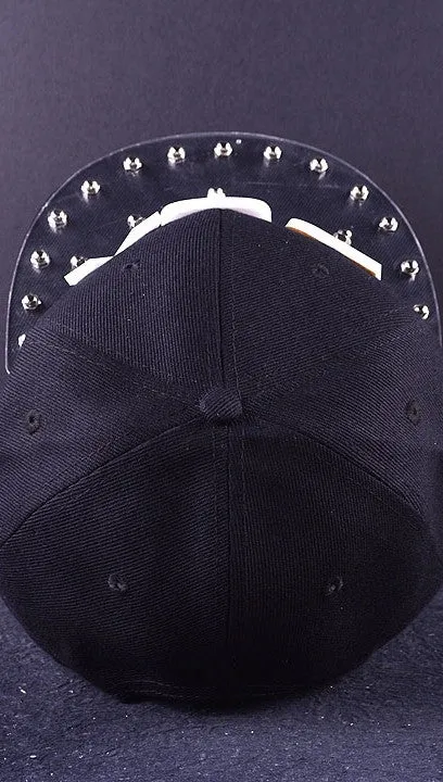 The Boy Snapback Stud Hat Black