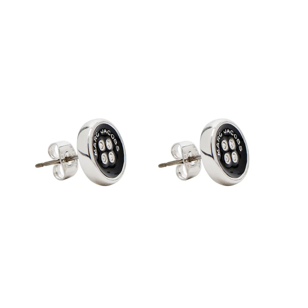 THE BUTTON STUD EARRINGS