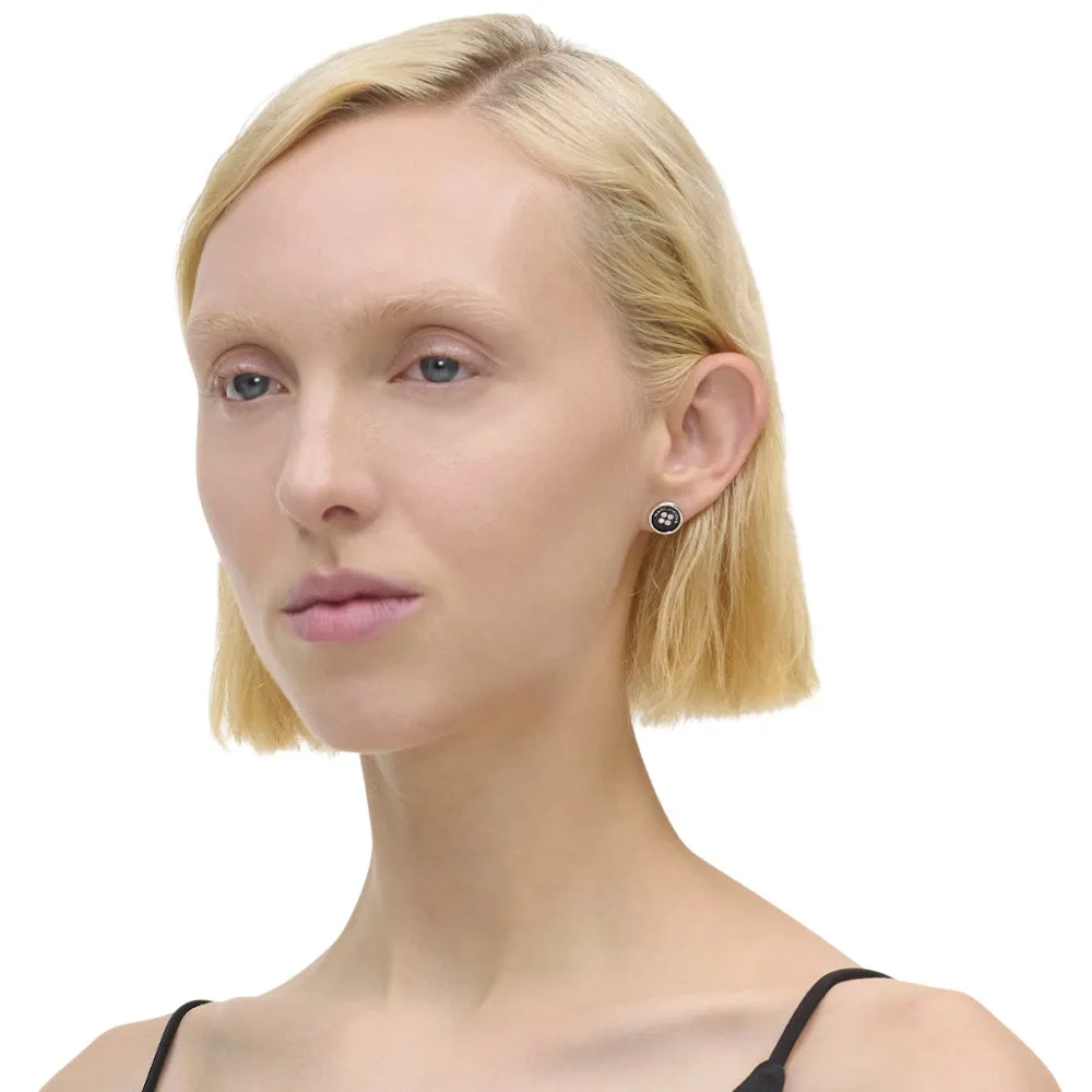 THE BUTTON STUD EARRINGS