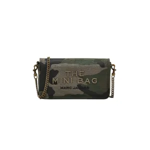 THE CAMO JACQUARD CHAIN MINI BAG