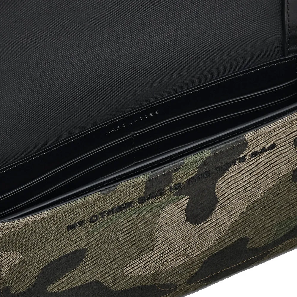 THE CAMO JACQUARD CHAIN MINI BAG