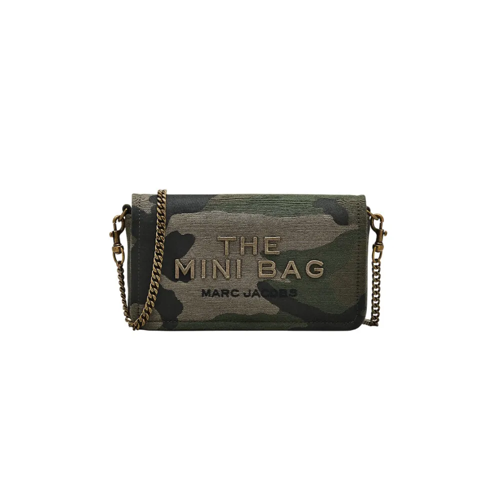 THE CAMO JACQUARD CHAIN MINI BAG