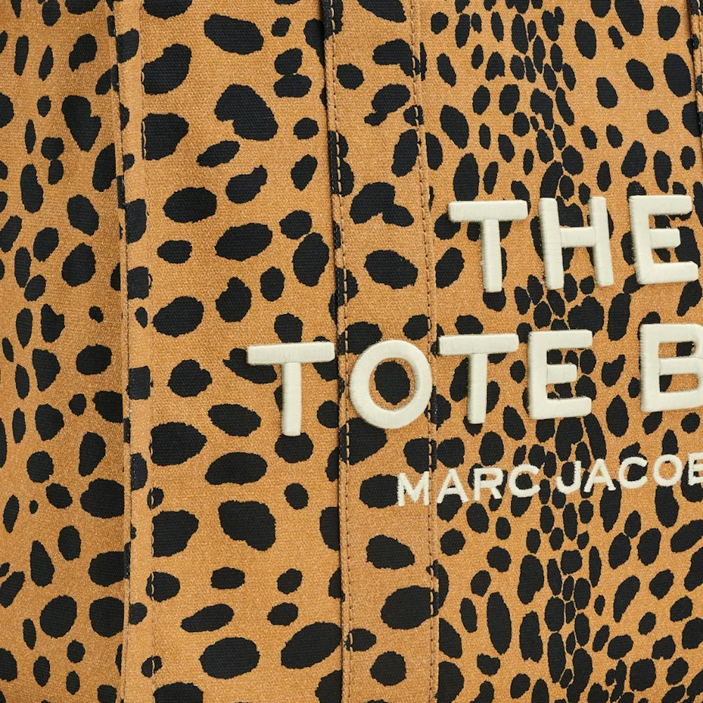 THE CHEETAH CANVAS LARGE TOTE BAG