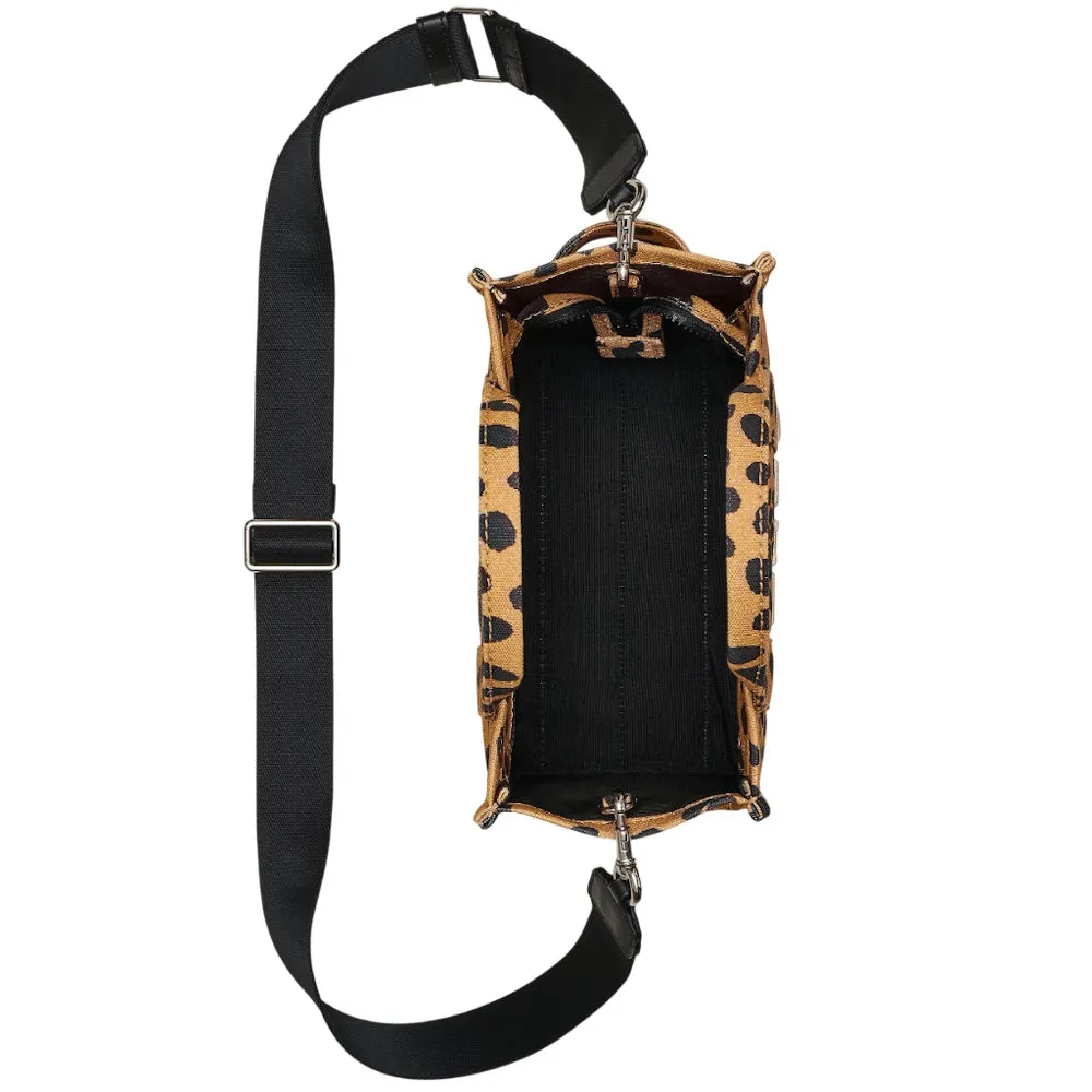 THE CHEETAH CANVAS SMALL TOTE BAG