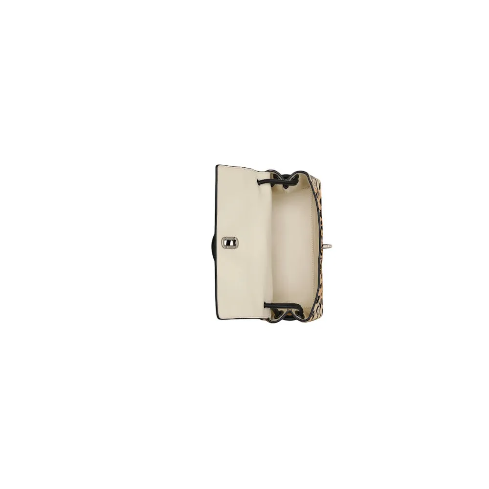 THE CHEETAH HAIRCALF MINI DUAL BAG