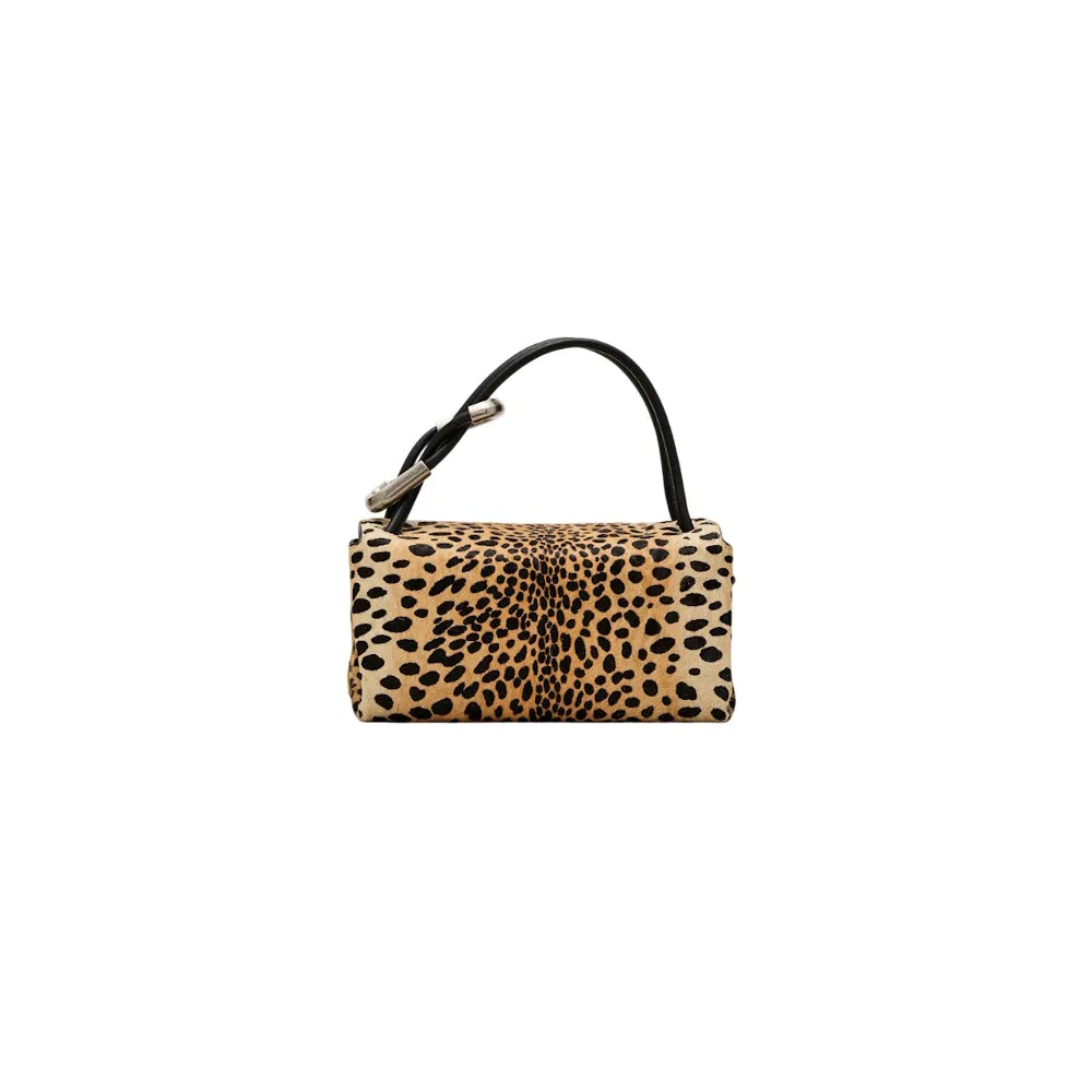 THE CHEETAH HAIRCALF MINI DUAL BAG
