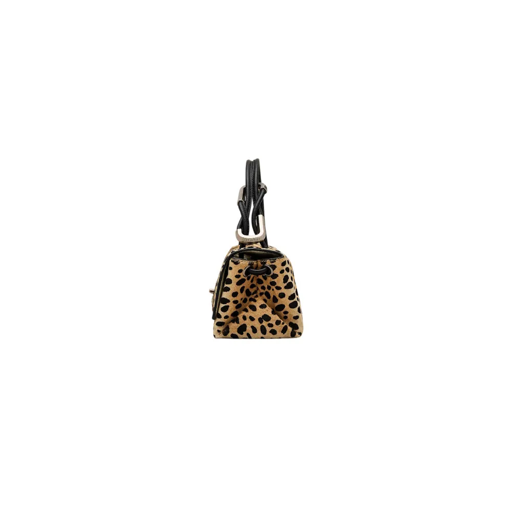 THE CHEETAH HAIRCALF MINI DUAL BAG