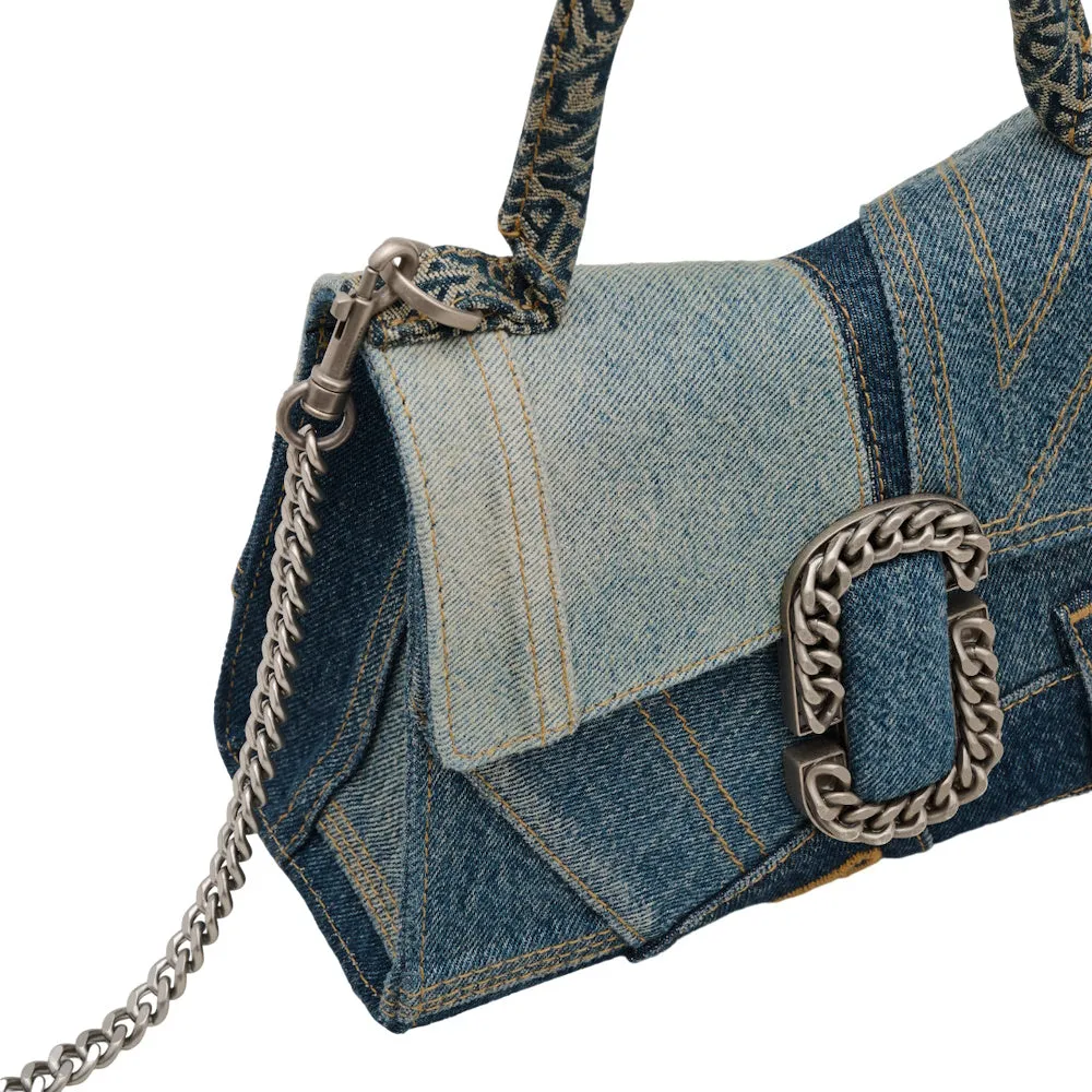 THE DECONSTRUCTED DENIM ST. MARC TOP HANDLE