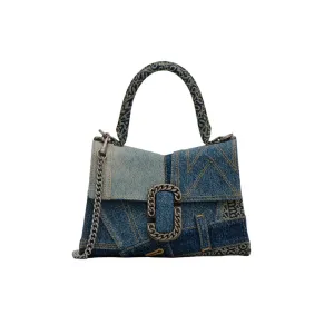 THE DECONSTRUCTED DENIM ST. MARC TOP HANDLE