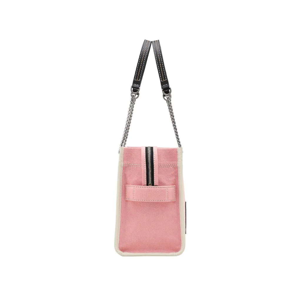THE DENIM CHAIN MEDIUM TOTE BAG