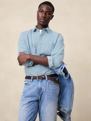 The Denim Shirt Banana Republic