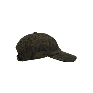 THE DISTRESS MONOGRAM BASEBALL CAP