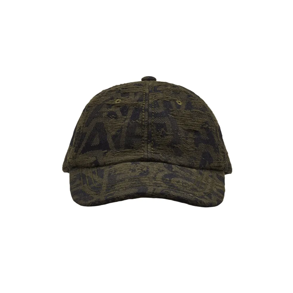 THE DISTRESS MONOGRAM BASEBALL CAP