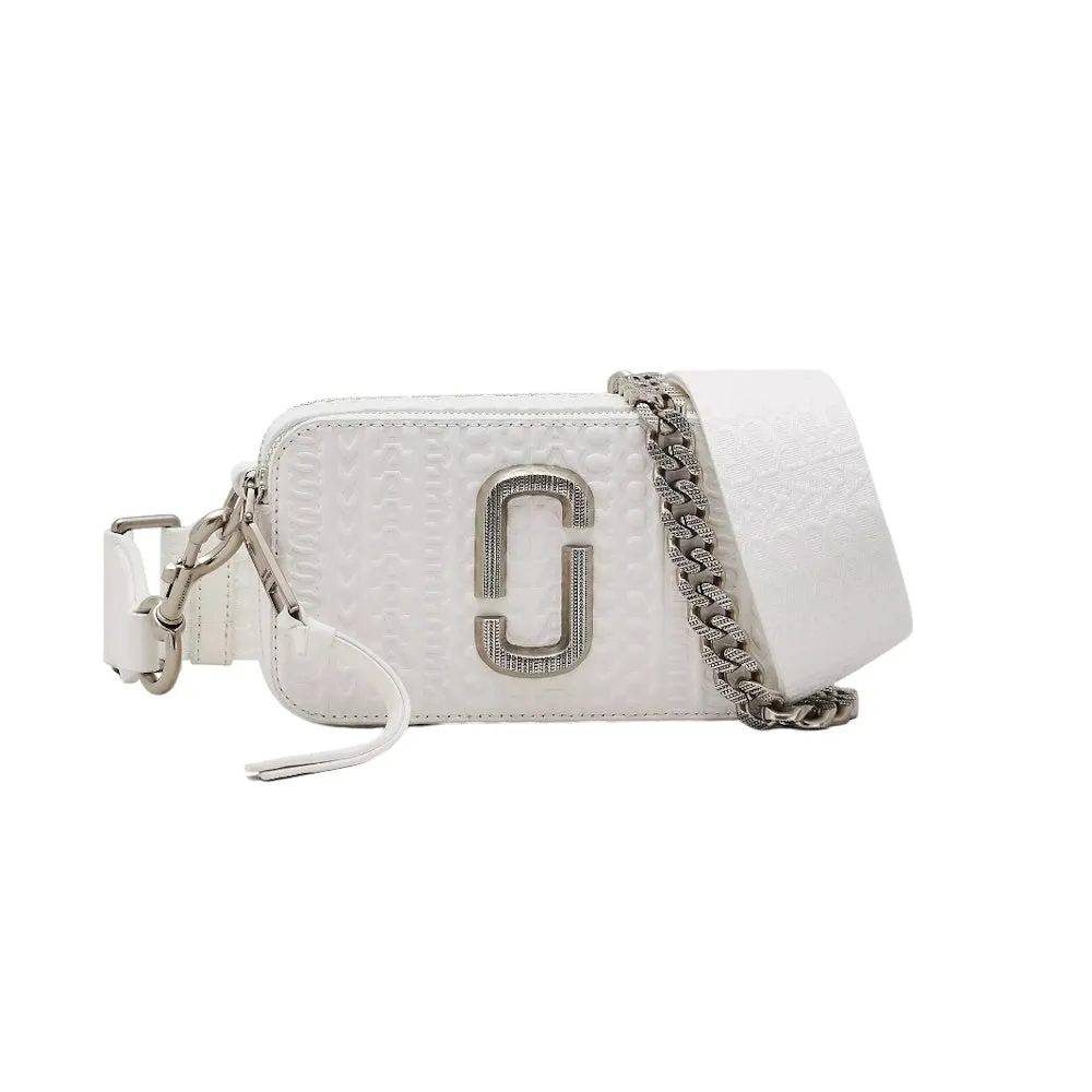 THE DTM MONOGRAM LEATHER SNAPSHOT