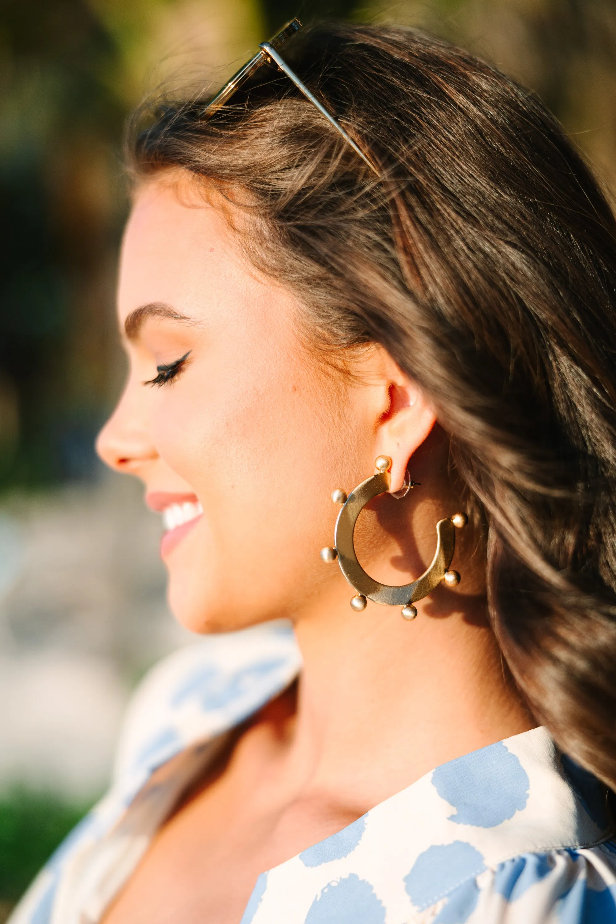 The Eliza Gold Earrings