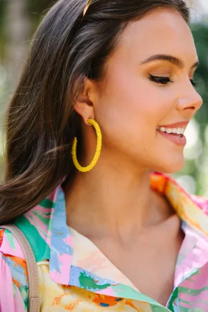 The Emma Yellow Earrings